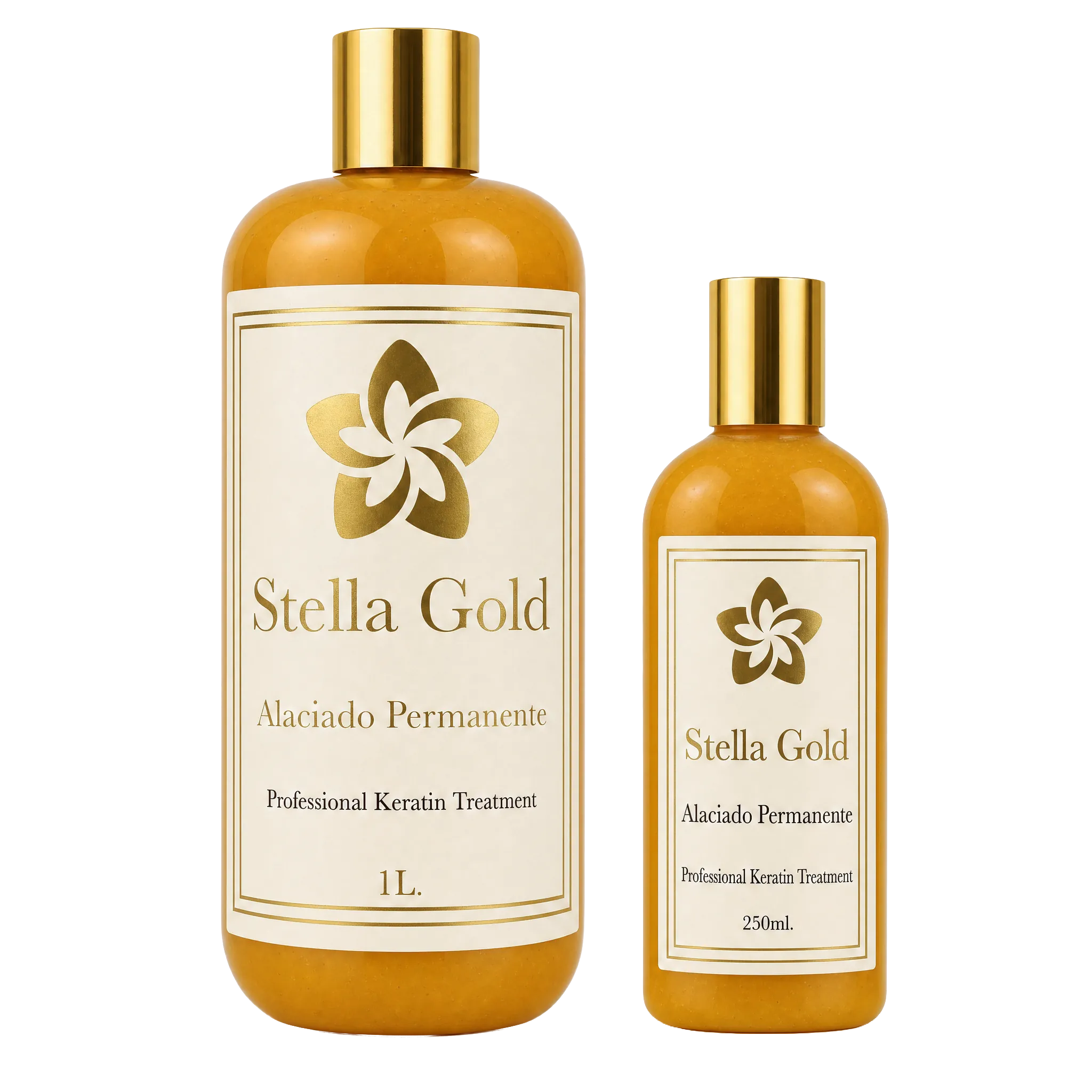 Alaciante Stella Gold en presentación de 1 L y 250 mL